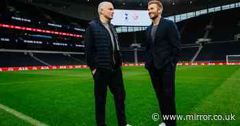David Beckham told by Jose Mourinho he is 'lucky' after retiring from football - Mirror Online