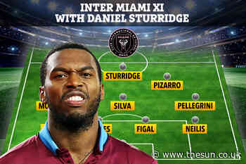 How David Beckham’s Inter Miami could line-up next season with Daniel Sturridge as main striker on debut MLS s - The Sun
