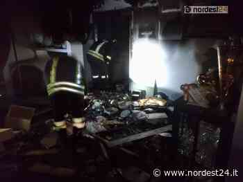 Incendio in appartamento a Cordenons: i pompieri salvano una donna - Nordest24.it