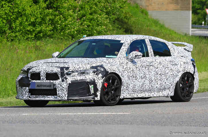 2022 Honda Civic Type R: next-gen hot hatch seen for first time