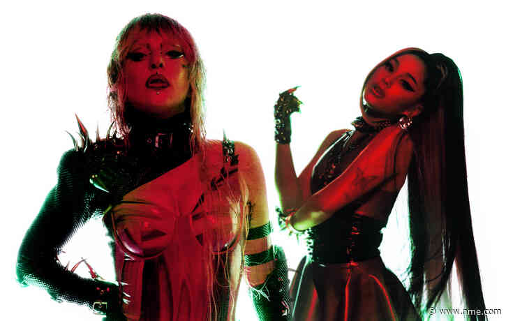 Watch Lady Gaga and Ariana Grande hold a futuristic rave in ‘Rain On Me’ video