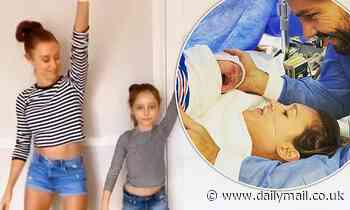 Una Healy dances with daughter Aoife in TikTok post as ex Ben Foden's new wife gives birth