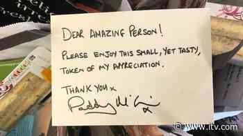 Paddy McGuinness gives free meals to Bolton and Macclesfield Hospital staff - ITV News