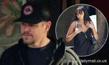 Matt Damon is seen for the first time since revealing his daughter, 21, recovered from coronavirus
