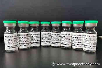 COVID-19 Vax Safe, Produced Responses in Healthy Chinese Adults