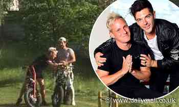 Jamie Laing and Alex Mytton flout social distancing rules during bike ride