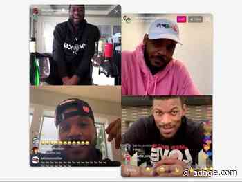 With sports still on hiatus, athletes become the new streaming stars