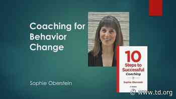 Coaching for Behavior Change - ATD