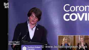 Coronavirus: Foster and O'Neill thank Northern Ireland public for sacrifices during lockdown - Belfast Telegraph