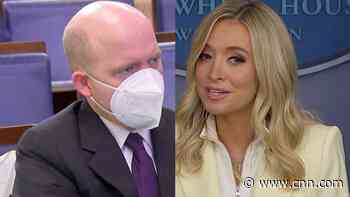 'I object to that': Reporter responds to press secretary's personal jab