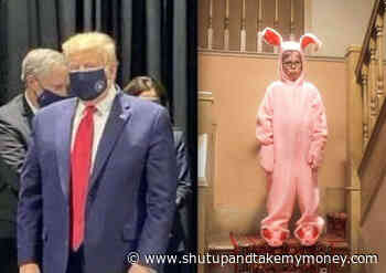 Trump Wearing Face Mask – Meme