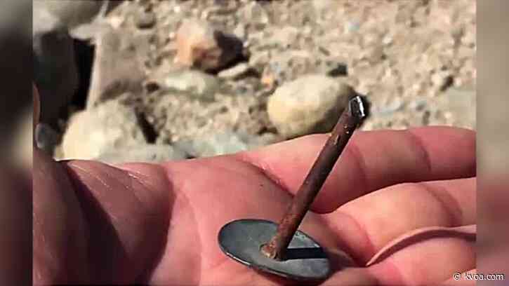 AZGFD recovers 53 nails purposely planted to harm hikers, off-road vehicles in Santa Catalinas