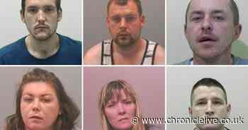 The dirty half-dozen who coughed and spat while being arrested during lockdown