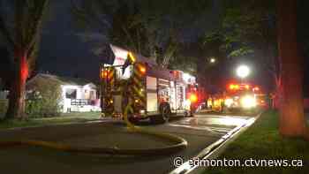 Suspicious fire in west Edmonton home | CTV News - CTV News
