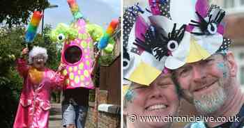 Whitley Bay Lockdown Carnival took place in homes - and it was a huge success