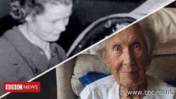 Typhoon builder Peggy Fisher celebrates her 100th birthday today