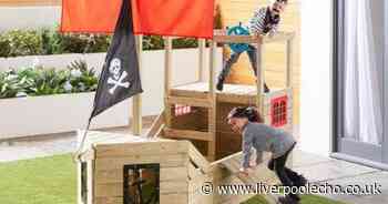 Aldi selling a pirate ship for the garden that kids will love
