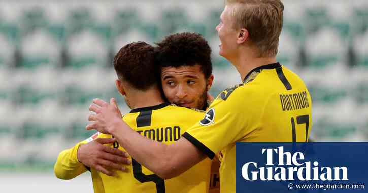 Bundesliga roundup: Jadon Sancho cameo keeps Dortmund's hopes alive