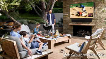 Samsung Takes the Home Entertainment Experience Outdoors with the Latest Lifestyle TV and Soundbar, The Terrace - Samsung Global Newsroom