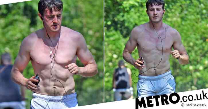 Paul Mescal goes shirtless for run in London sunshine after teasing Normal People series two