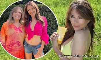 Elizabeth Hurley is spending lockdown with her mum at her '£6m mansion complete with 13 bedrooms'