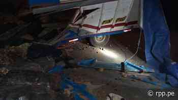 Otuzco: Dos muertos deja volcadura de un camión cargado de papas - RPP