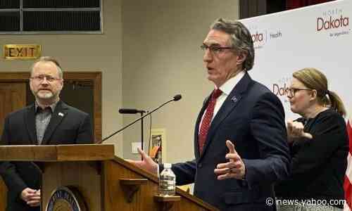 North Dakota governor on brink of tears as he decries ‘mask shaming’