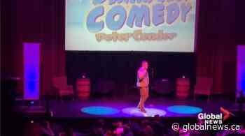 Edmonton Eskimo takes centre stage as stand-up comedian