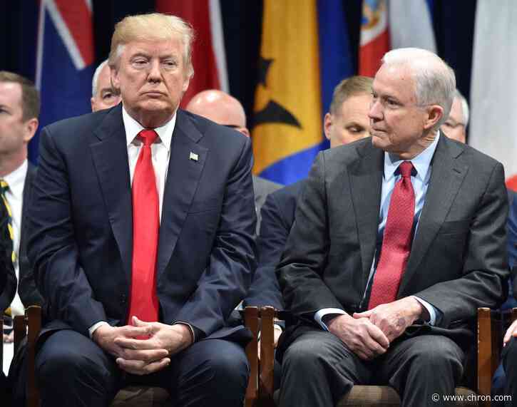 Trump in war of words with Sessions over his recusal from Russia probe