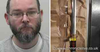 Woman's fears after 'dangerous' ex turned up at her home with Samurai sword