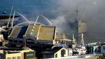 Historic WWII ship saved from San Francisco warehouse fire