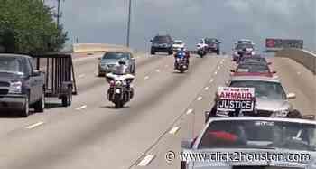 Houston rappers, lawmakers and activists host ‘Slab Ride’ to protest the shooting death of Ahmaud Arbery - KPRC Click2Houston