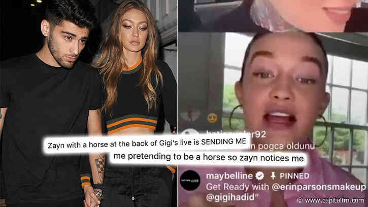 Zayn Malik Makes Rare Appearance In Gigi Hadid’s Instagram Live As Fans Seemingly Spot Him In The... - Capital