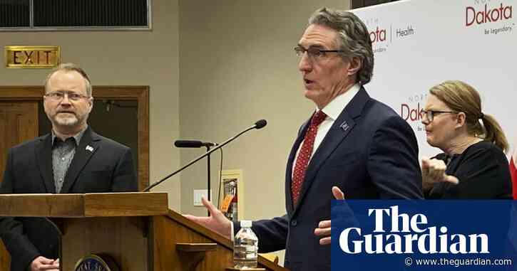 North Dakota governor on brink of tears as he decries ‘mask shaming’