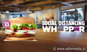 Burger King komt met stinkend goede oplossingen voor social distancing  ​​​​​​​