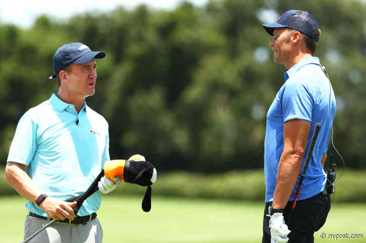 Are Tom Brady and Peyton Manning good at golf? - New York Post