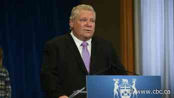 Ontario premier to make announcement following 3rd straight day of more than 400 new COVID-19 cases