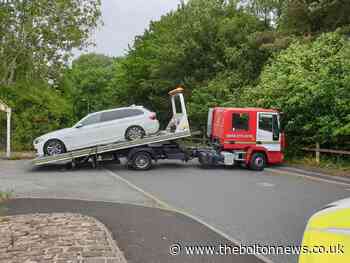 Police seize stolen vehicle from Wolverhampton in Breightmet