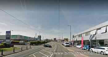 Police car rammed during early morning pursuit with car in Wolverhampton