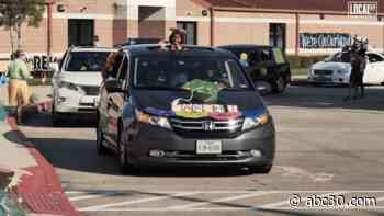 Alvin ISD staff celebrate students' last day of kindergarten with special drive-by parade
