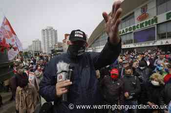 Belarus opposition stages protest against president's bid for sixth term - Warrington Guardian