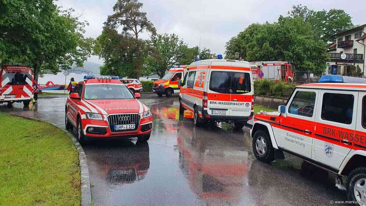 60 Rettungskräfte müssen zu Rettungsaktion am Staffelsee ausrücken | Murnau - merkur.de