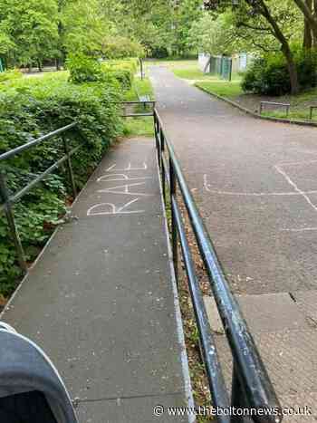 Swastika and 'rape' drawn in Westhoughton's Central Park