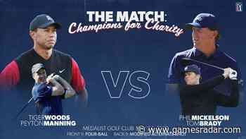 Watch The Match 2 online: live stream the Champions of Charity golf - Woods vs Mickelson / Manning vs Brady