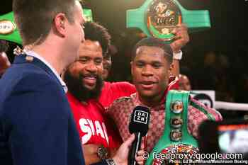Devin Haney willing to fight Teofimo Lopez next