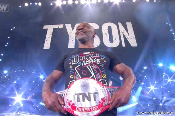 Mike Tyson Continues Comeback Trail With Special Appearance at AEW