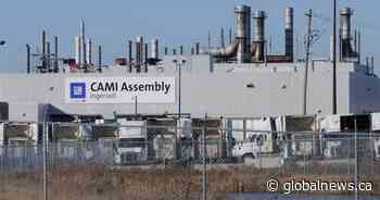 CAMI assembly plant in Ingersoll Ont. to return to full production Monday
