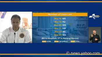 Death toll in New York once again rises above 100