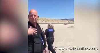 Woman caught on Welsh beach 'didn't realise Wales isn't in England'