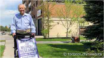 'I feel obligated': 99-year-old veteran walking 100 km before 100th birthday for COVID-19 research